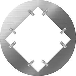 25" Round Plate Kit