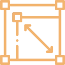 Icon of a web browser window with a diagonal prohibition line, indicating blocked content in a page or app UI.